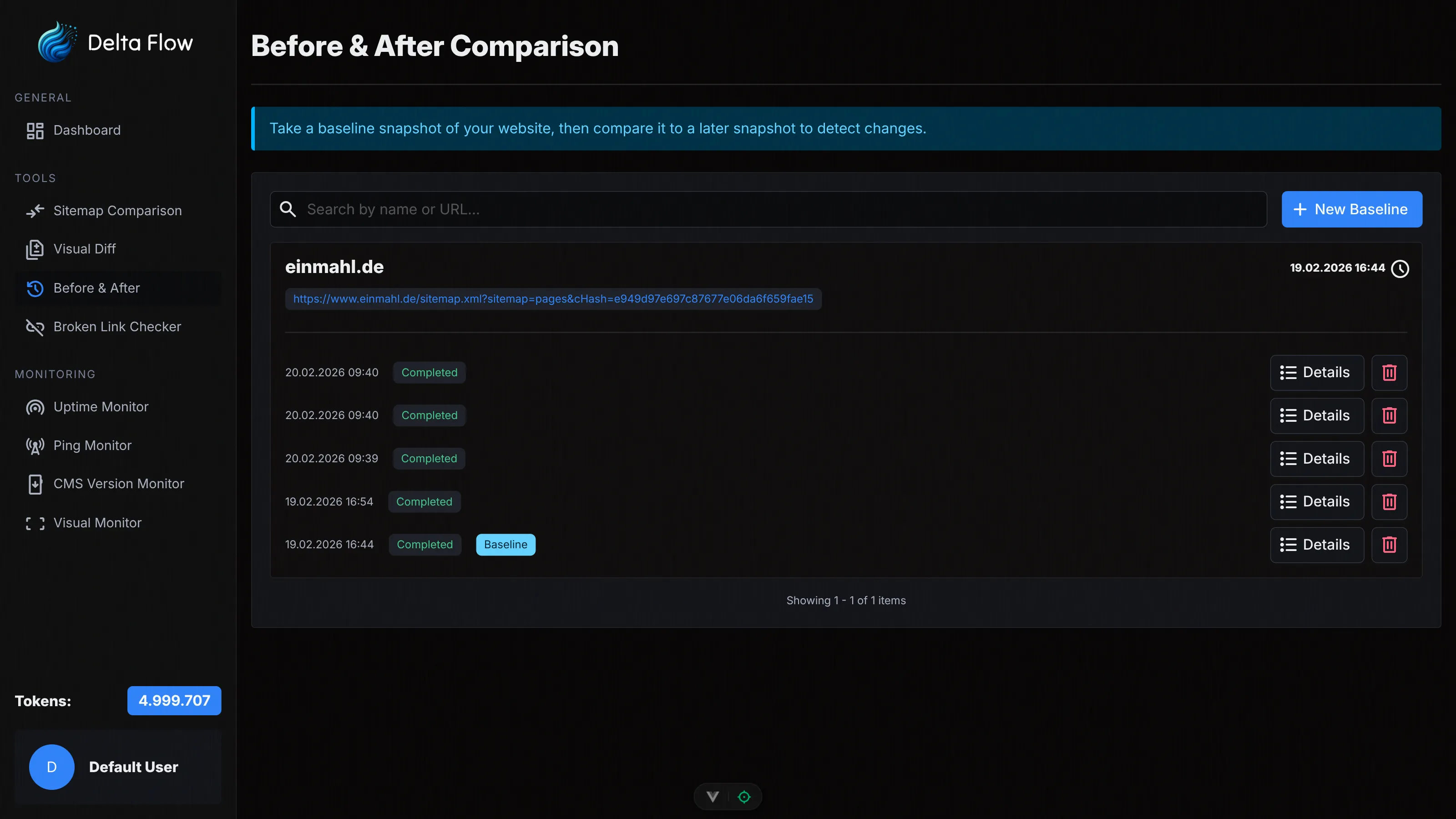 Before / After Comparison